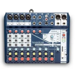 Hot Sale ✨ Soundcraft Notepad-12FX Small Format Analog Mixer With USB 🤩